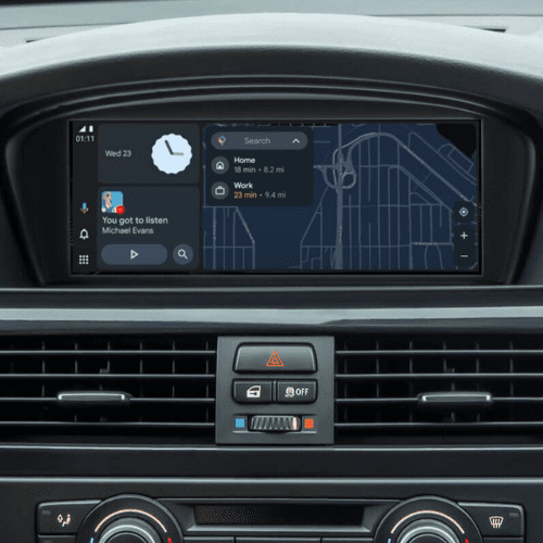 BMW CCC Android Auto kijelző